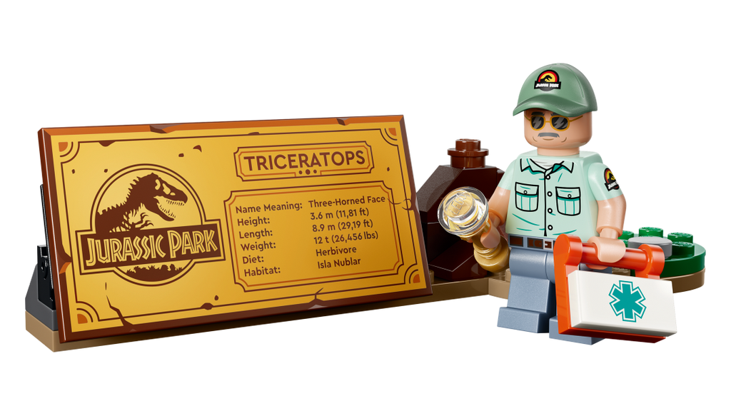 LEGO Jurassic World Dinosaur Fossils: Triceratops Set 77985