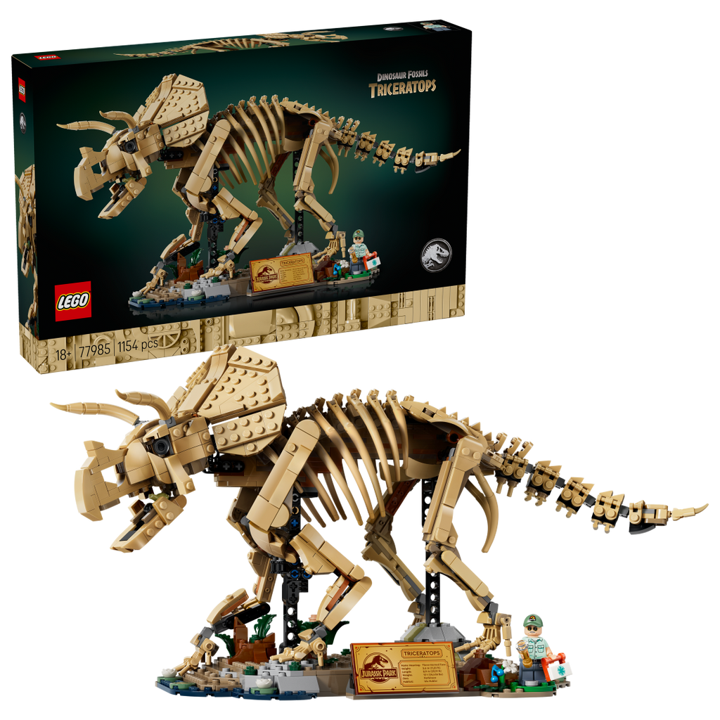 LEGO Jurassic World Dinosaur Fossils: Triceratops Set 77985