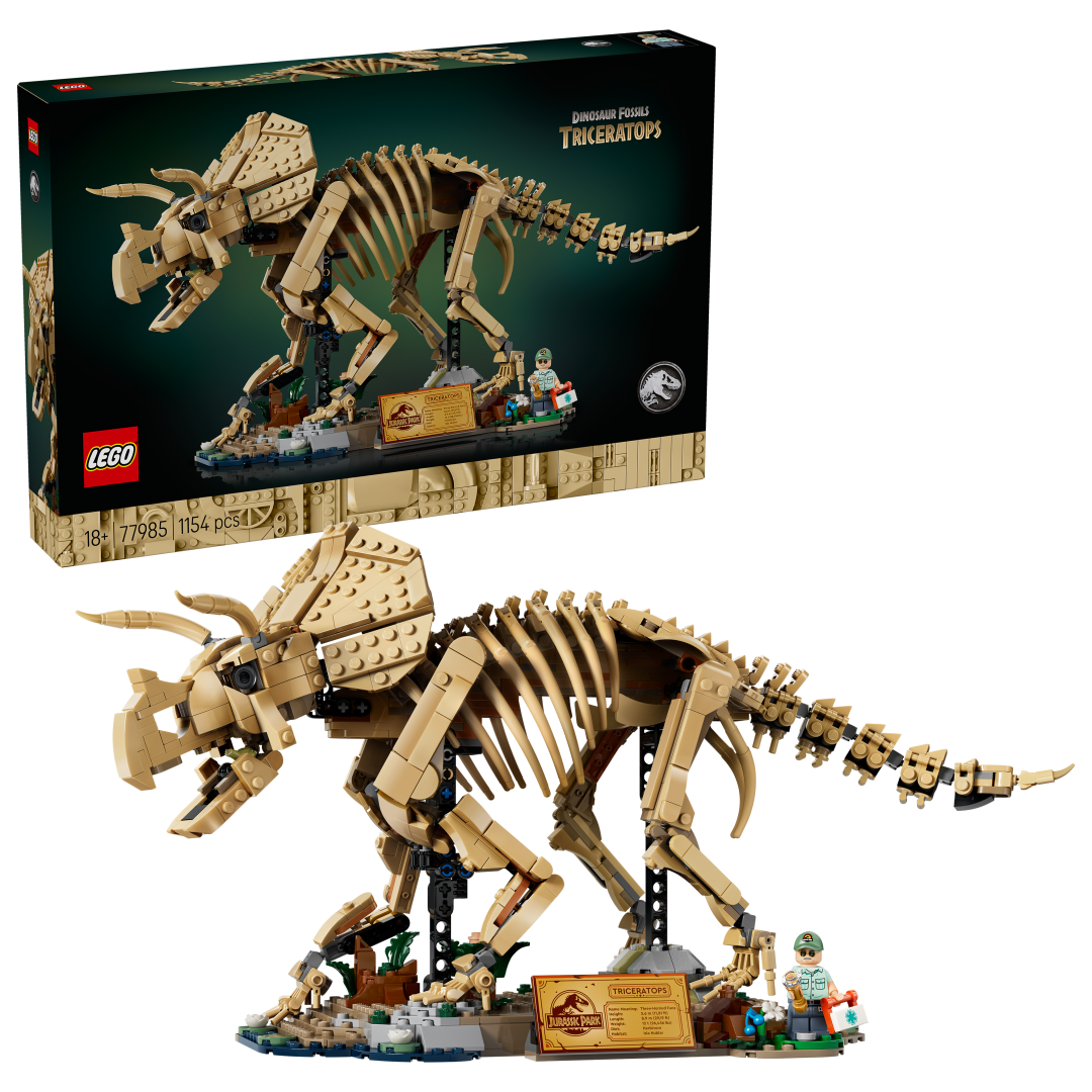 LEGO Jurassic World Dinosaur Fossils: Triceratops Set 77985