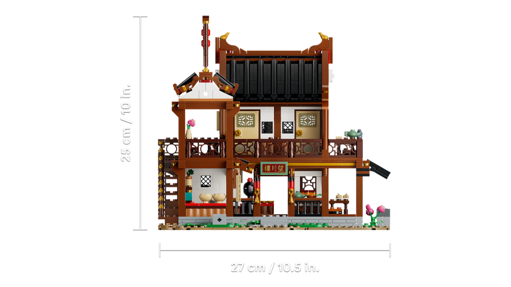 LEGO Iconic Ancient Moon-Gazing Inn Set 80121