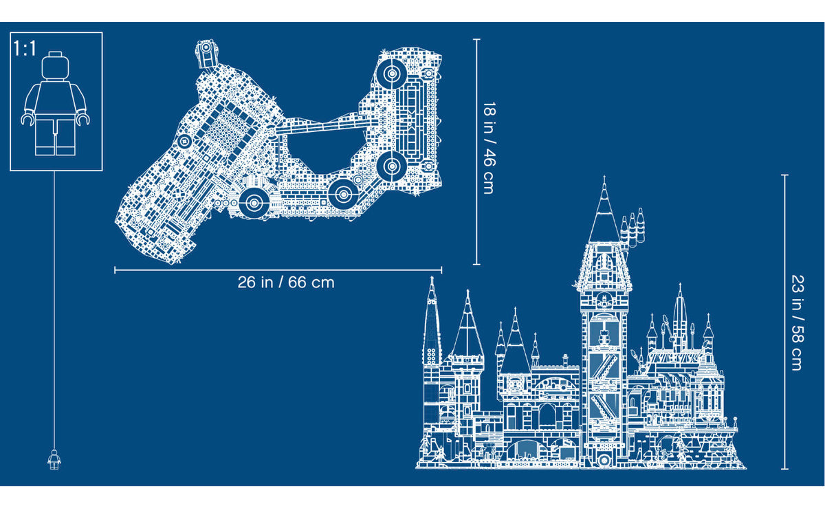 LEGO Harry Potter The Hogwarts Castle Set 71043