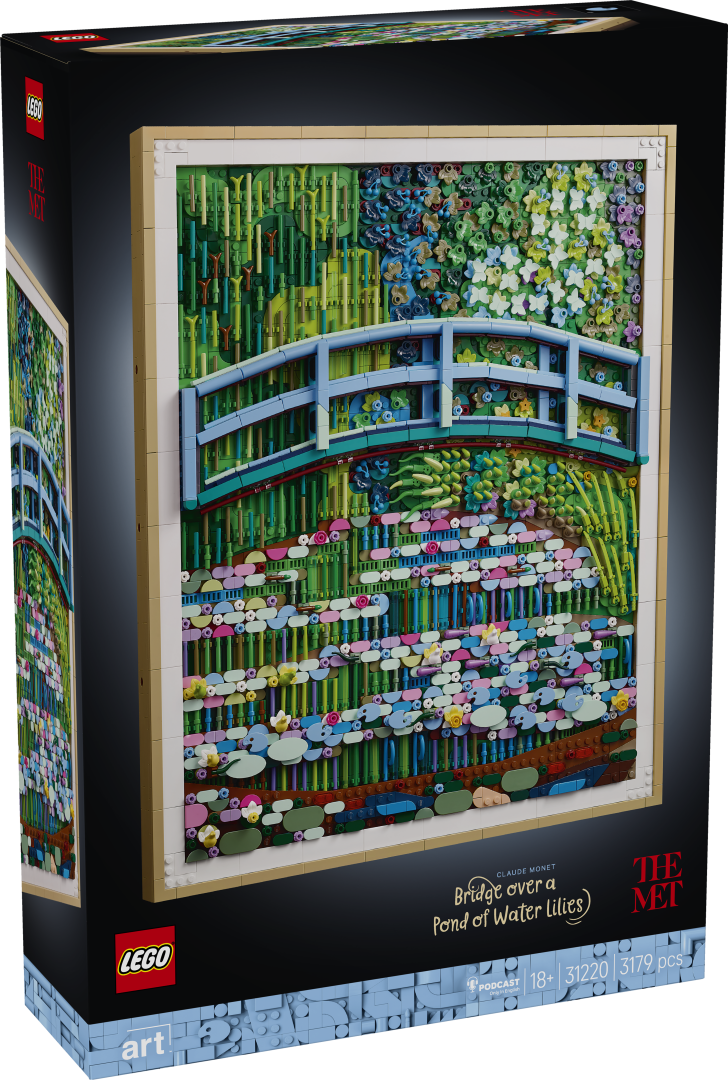LEGO ART Claude Monet – Bridge over a Pond of Water Lilies Set 31220