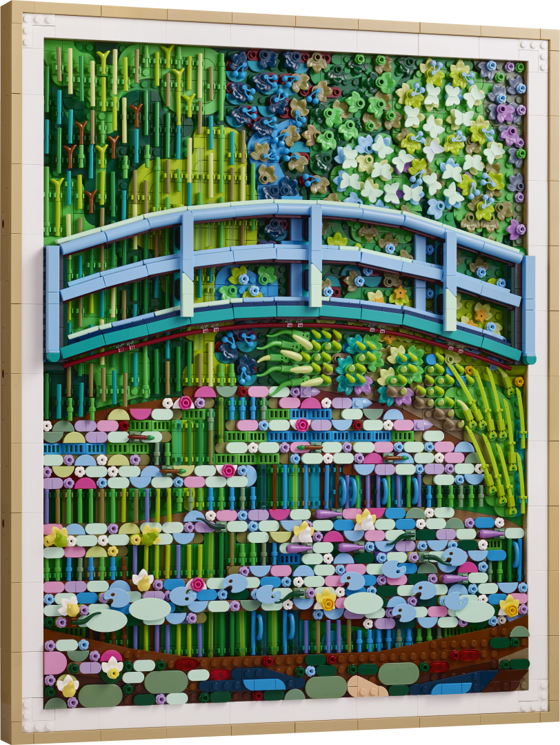 LEGO ART Claude Monet – Bridge over a Pond of Water Lilies Set 31220