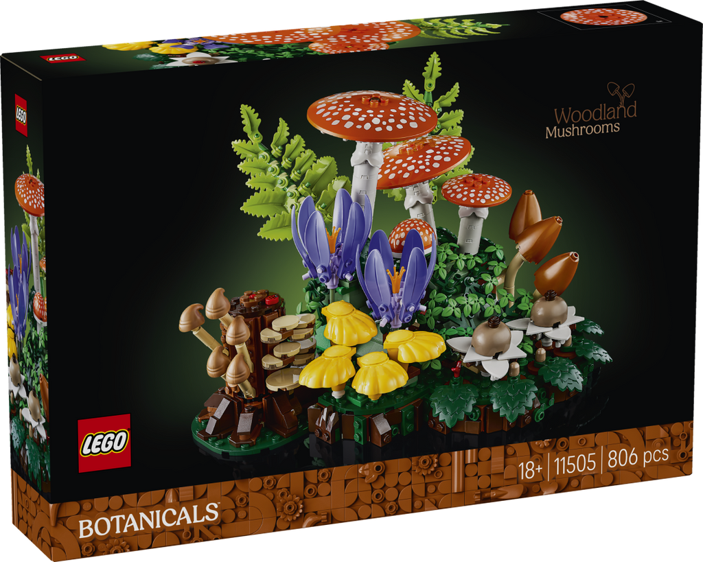 LEGO Botanicals Woodland Mushrooms Set 11505