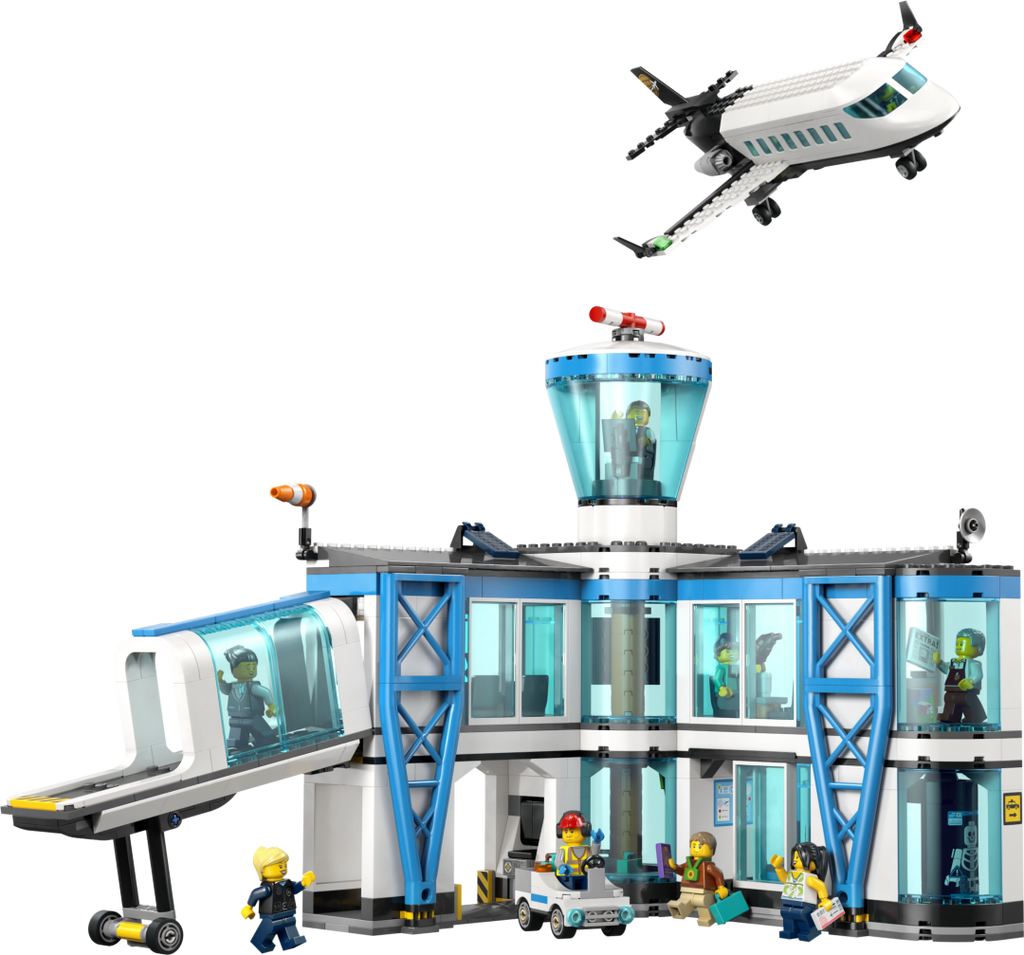 LEGO City Airport with Airplane Set 60502