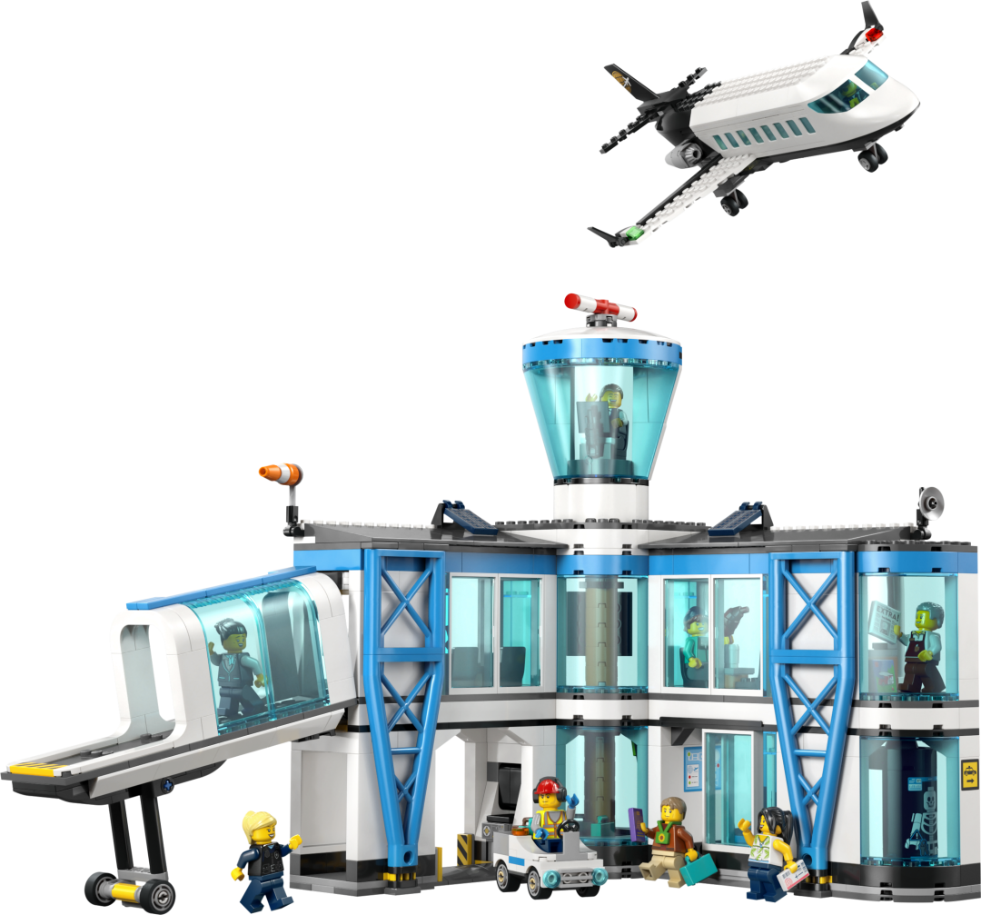 LEGO City Airport with Airplane Set 60502