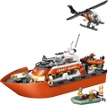 LEGO City Coast Guard Rescue Boat & Helicopter Set 60504