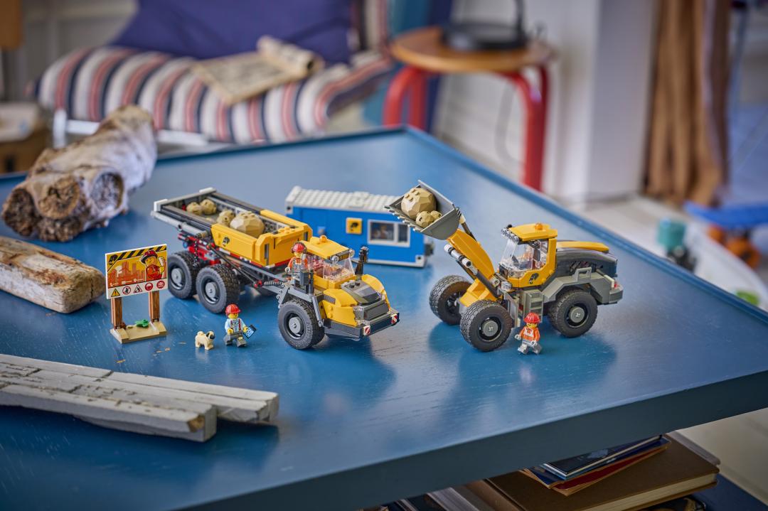 LEGO City Dump Truck & Front End Loader Set 60494