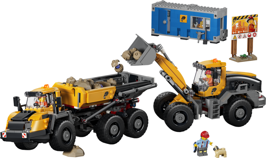 LEGO City Dump Truck & Front End Loader Set 60494