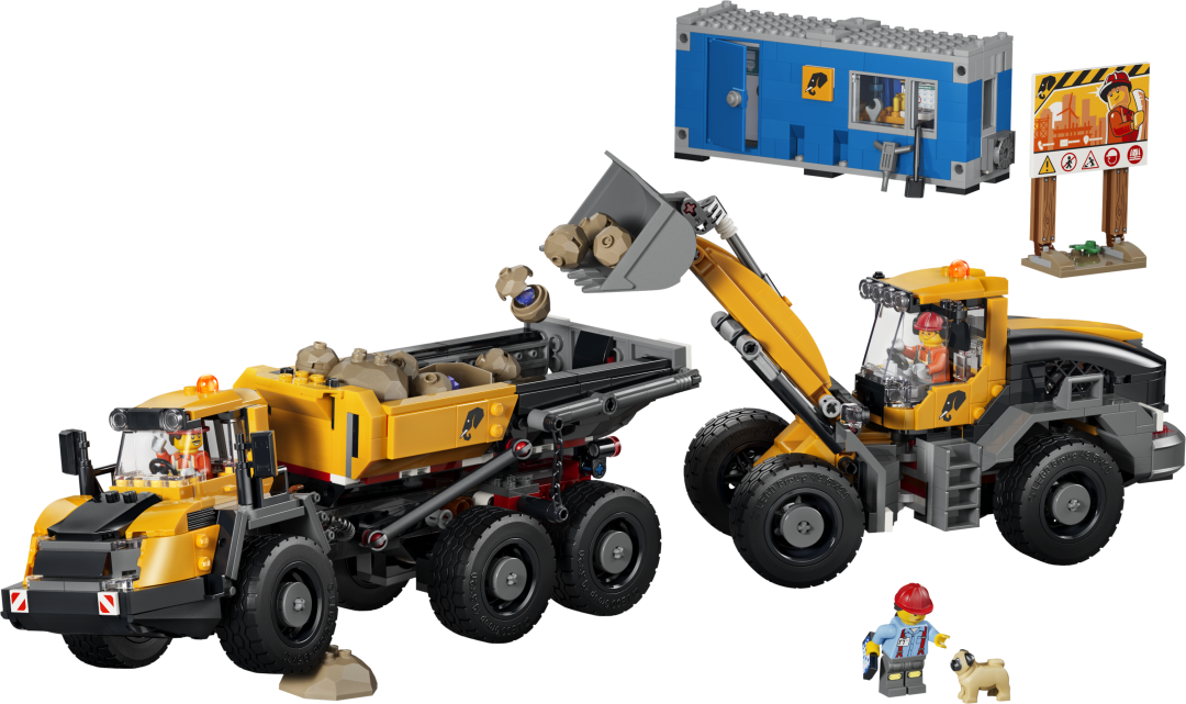 LEGO City Dump Truck & Front End Loader Set 60494
