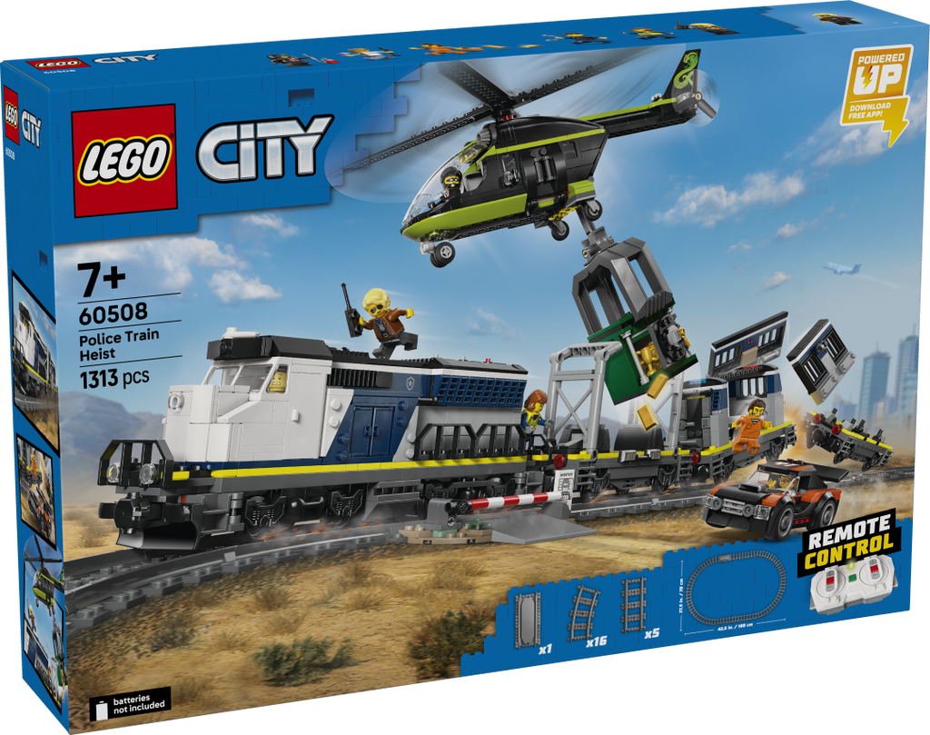 LEGO City Police Train Heist Set 60508