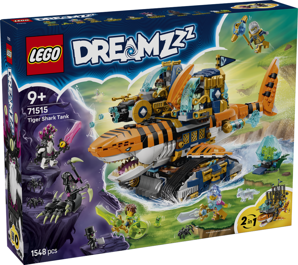 LEGO DREAMZzz Tiger Shark Tank Set 71515