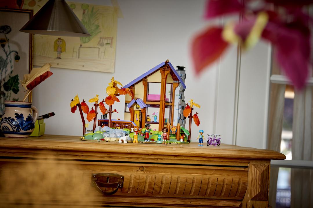 LEGO Friends Cozy Fall Forest Cabin Set 42705
