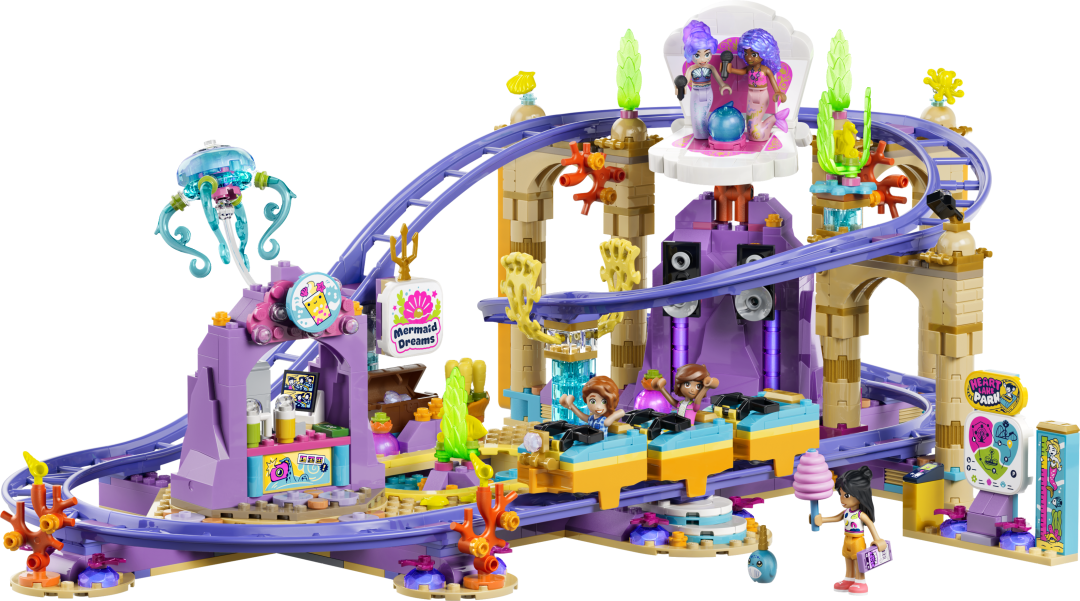 LEGO Friends Mermaid Roller Coaster Ride Set 42703