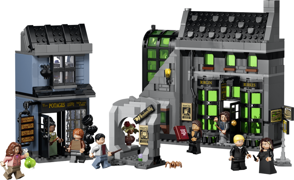 LEGO Harry Potter Knockturn Alley Wizarding Shops Set 76471