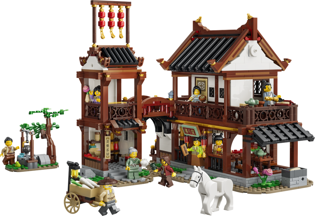 LEGO Iconic Ancient Moon-Gazing Inn Set 80121