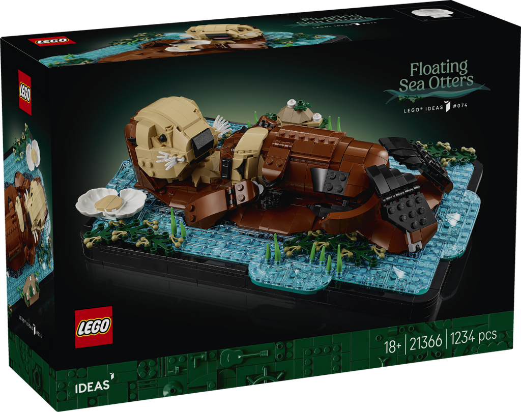 LEGO Ideas Floating Sea Otters Set 21366