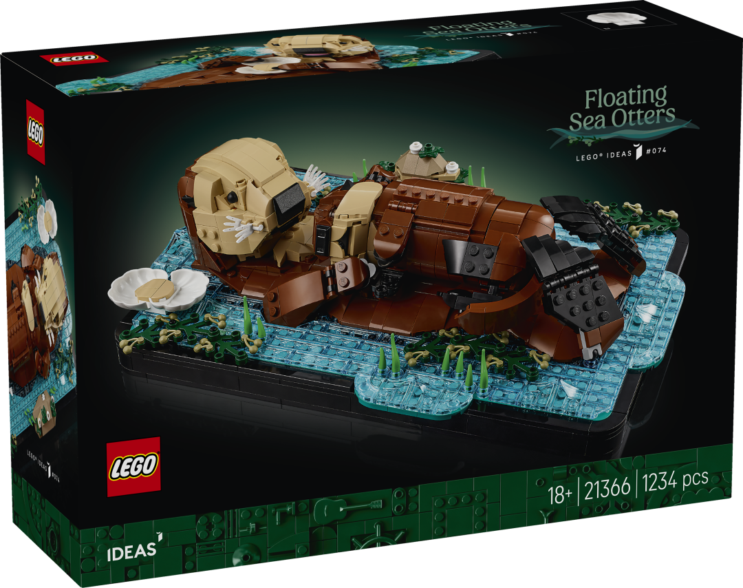 LEGO Ideas Floating Sea Otters Set 21366