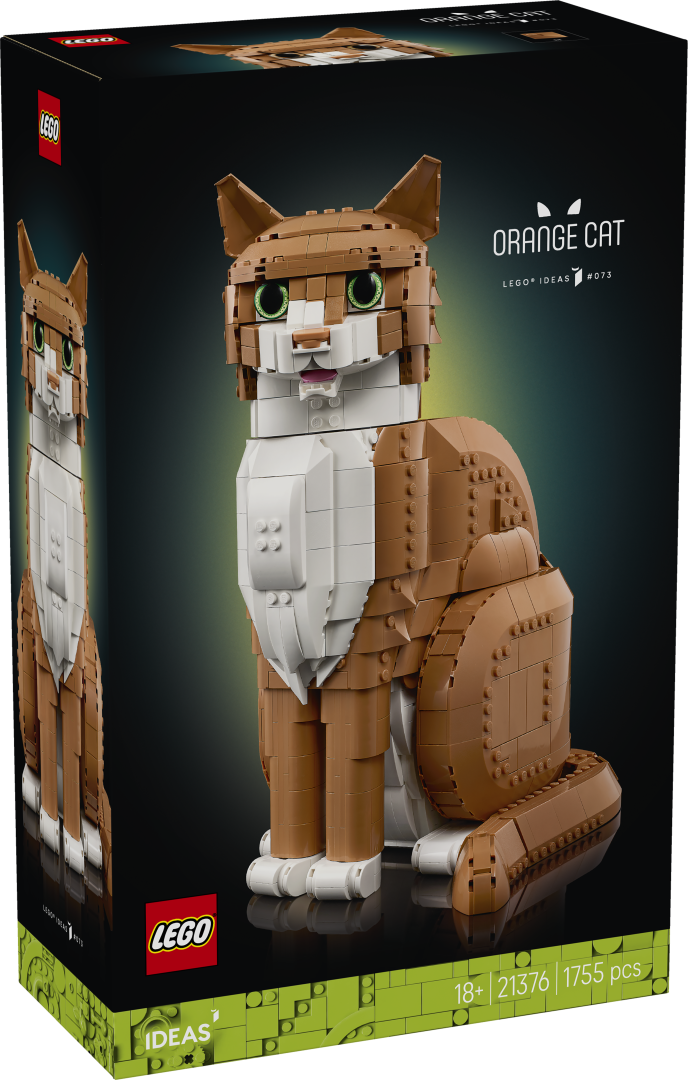 LEGO Ideas Orange Cat Set 21376