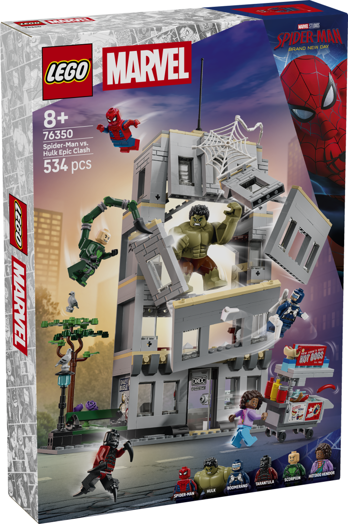 LEGO Marvel Spider-Man vs. Hulk Epic Clash Set 76350