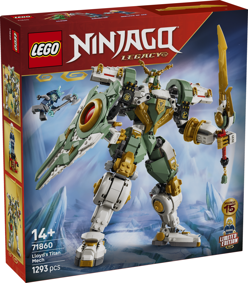 LEGO NINJAGO Lloyd's Titan Mech 15th Anniversary Set 71860