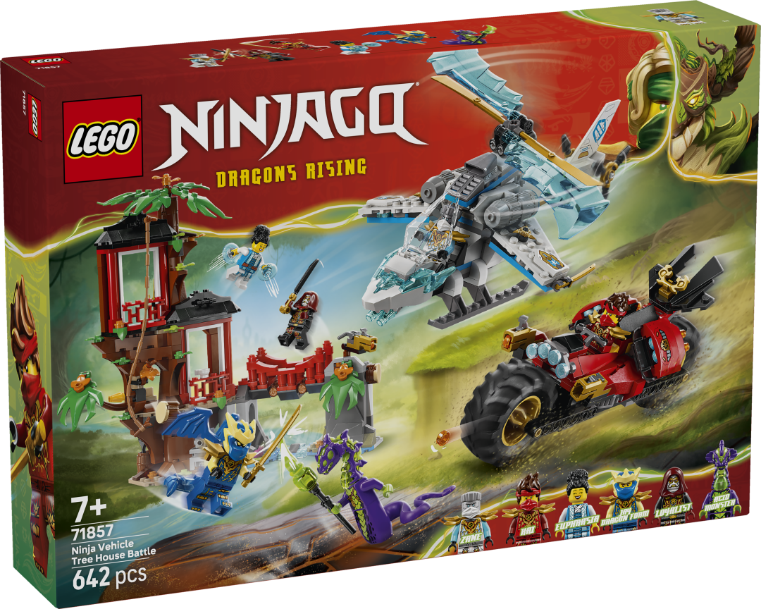 LEGO NINJAGO Ninja Vehicle Tree House Battle Set 71857