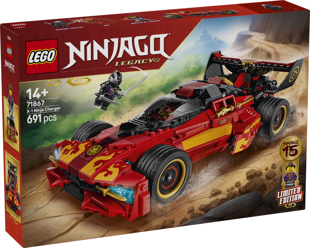 LEGO NINJAGO X-1 Ninja Charger 15th Anniversary Set 71867
