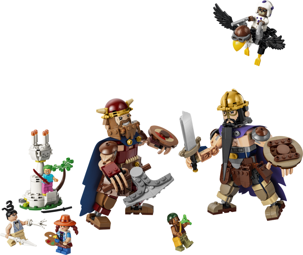 LEGO One Piece Dorry vs. Brogy – Giants of Little Garden Set 75644