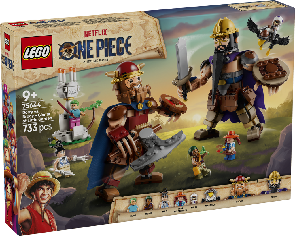 LEGO One Piece Dorry vs. Brogy – Giants of Little Garden Set 75644