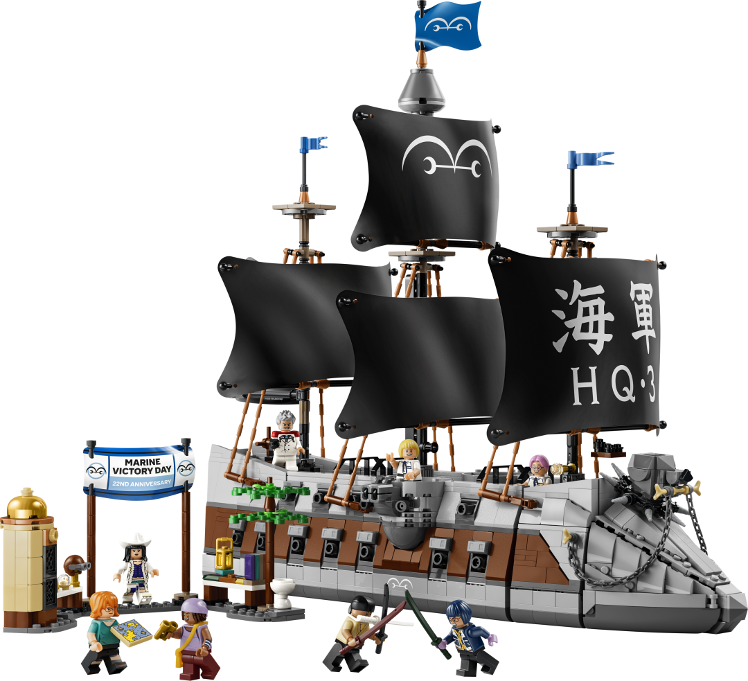 LEGO One Piece Garp's Marine Battleship Set 75646