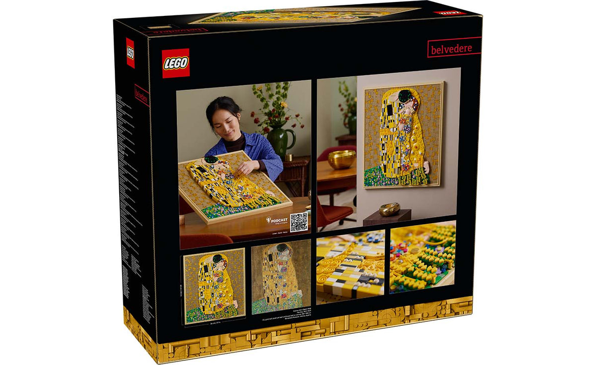 LEGO ART Gustav Klimt – The Kiss Set 31221
