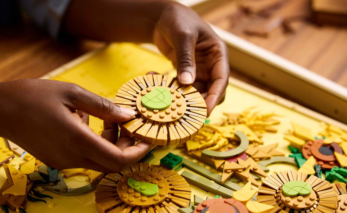LEGO ART Vincent van Gogh – Sunflowers Set 31215