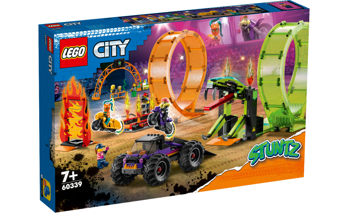 LEGO City Double Loop Stunt Arena Set 60339