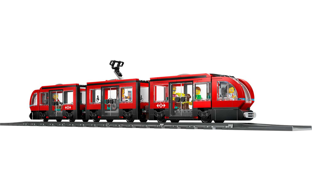 LEGO City Downtown Streetcar and Station Set 60423