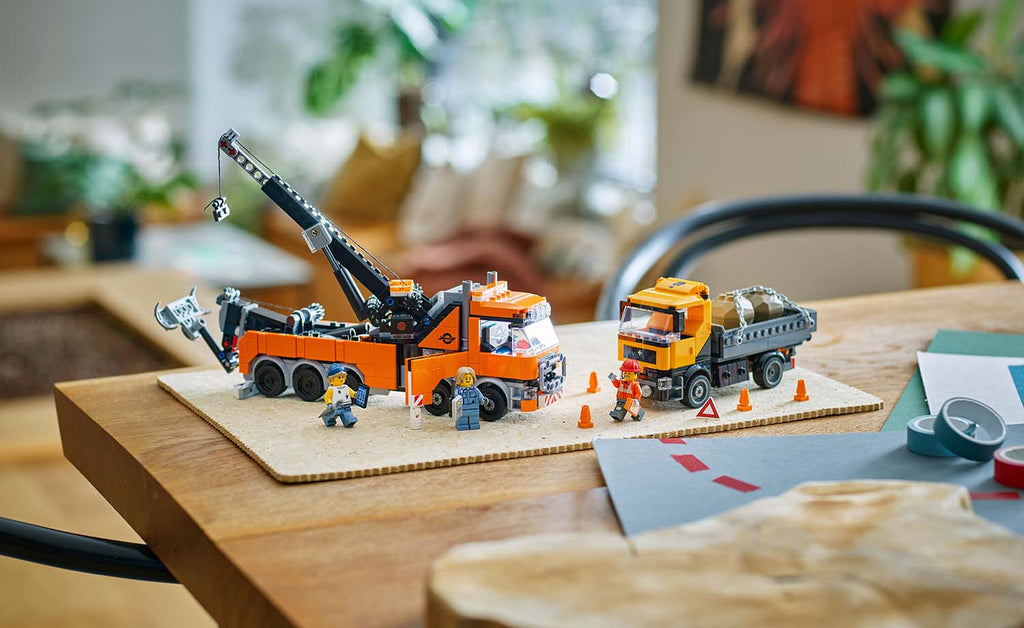 LEGO City Heavy-Duty Recovery Tow Truck with Crane Set 60467