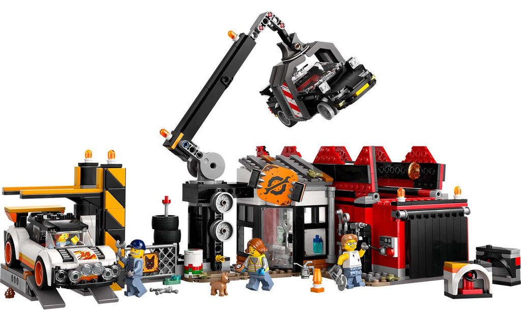 LEGO City Scrapyard with Cars Set 60472
