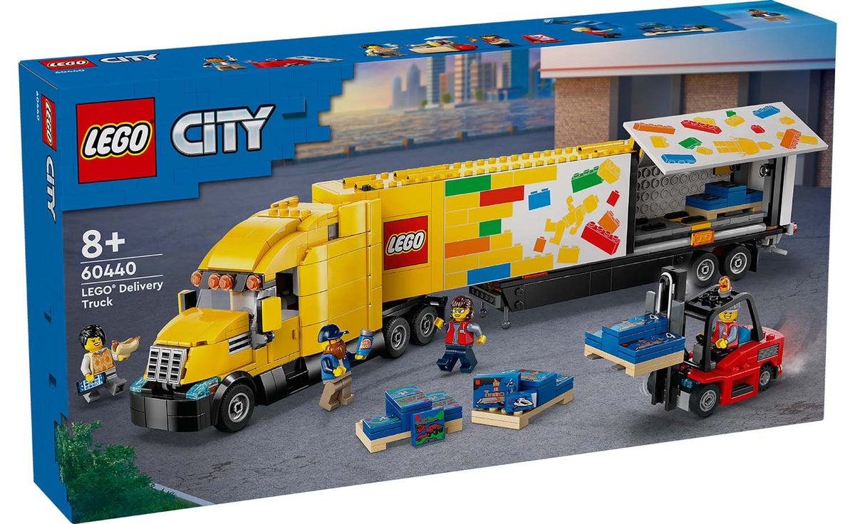 LEGO CITY Yellow Delivery Truck Set 60440