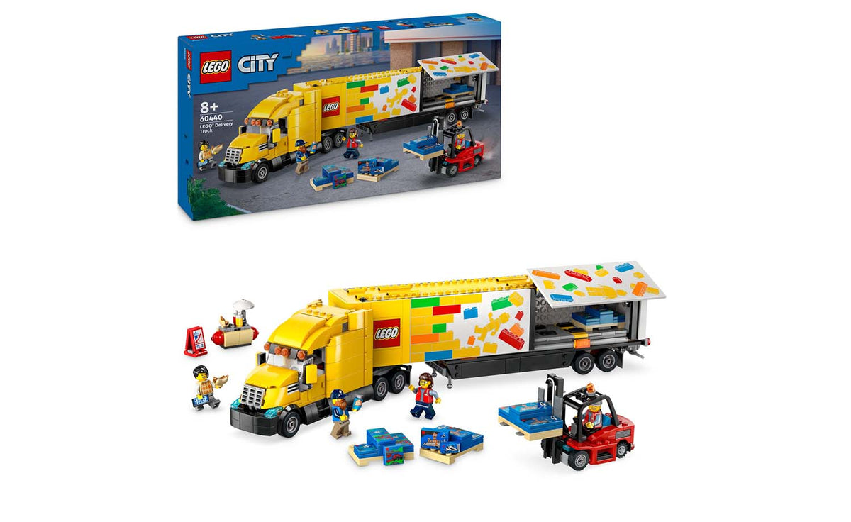 LEGO CITY Yellow Delivery Truck Set 60440