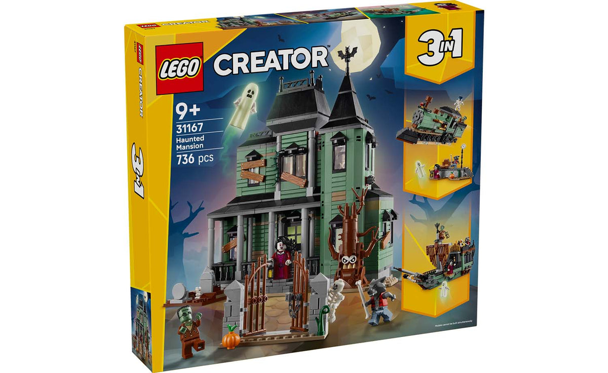 LEGO Creator 3-in-1 Haunted Mansion Set 31167