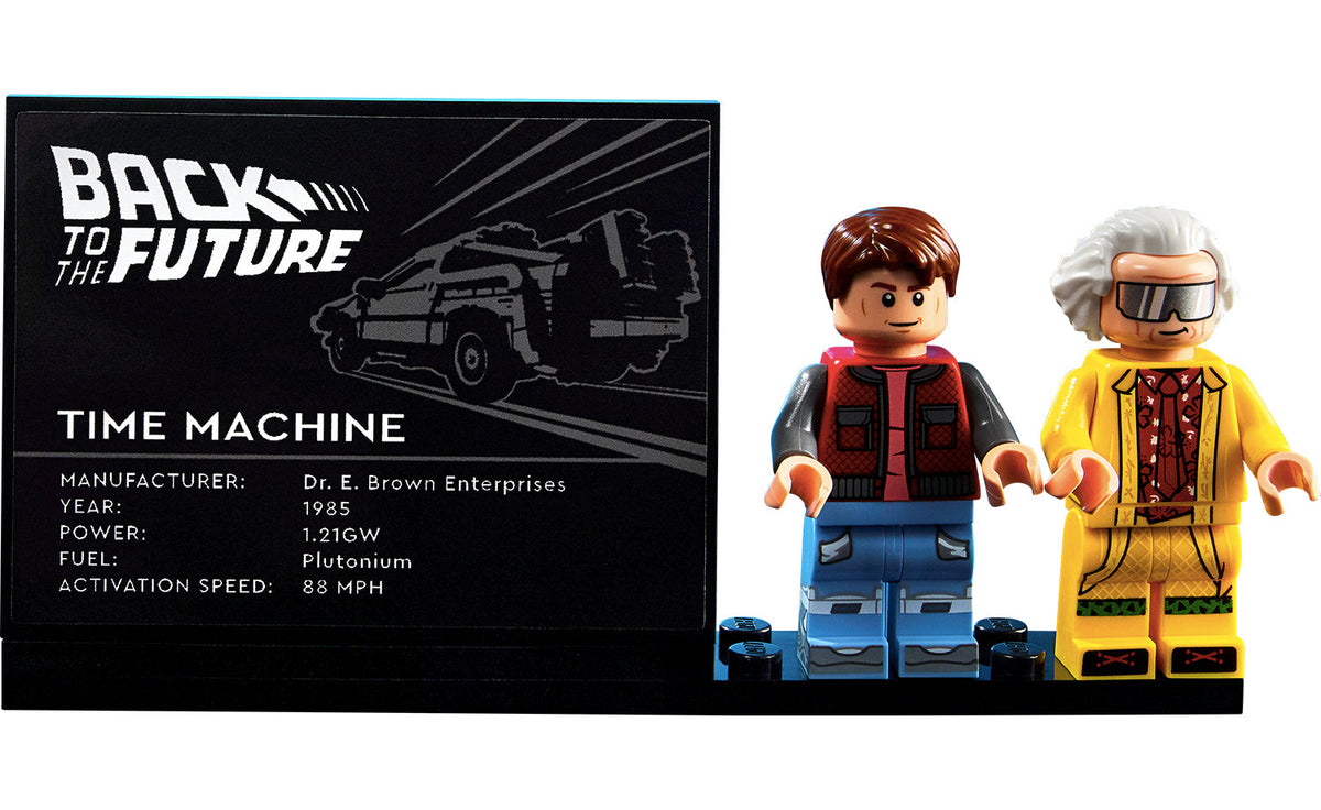 LEGO ICONS Back to the Future Time Machine Set 10300