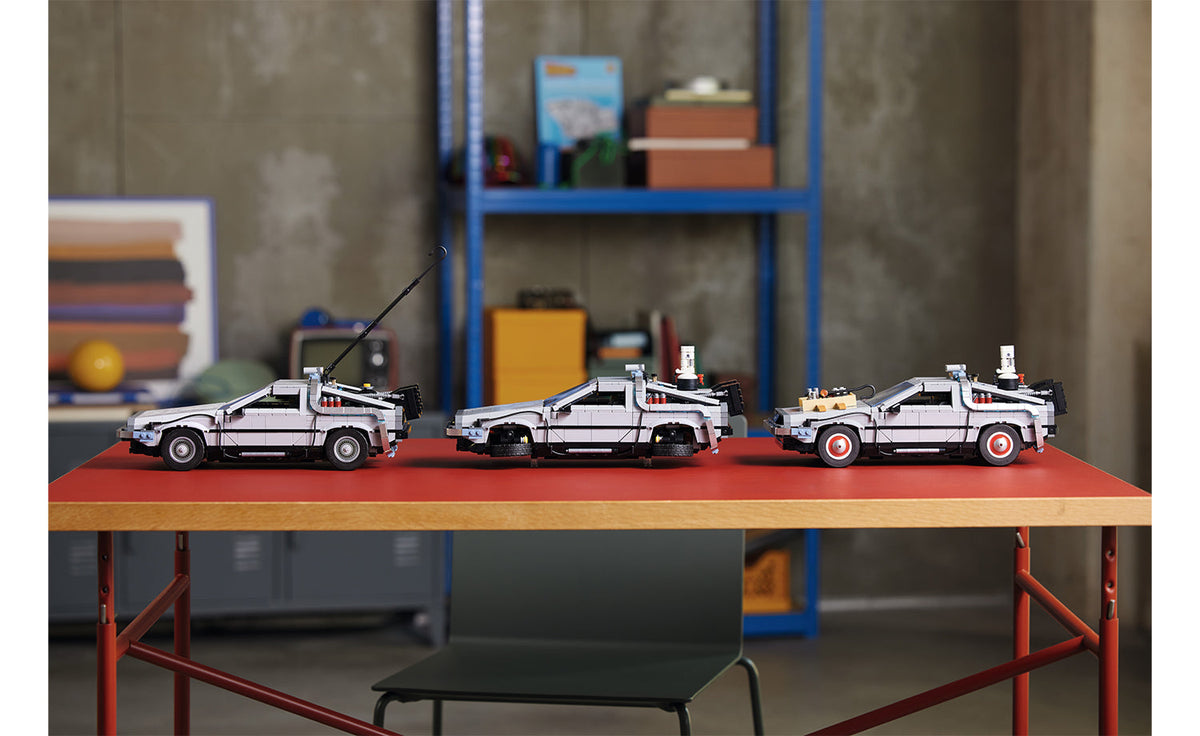 LEGO ICONS Back to the Future Time Machine Set 10300