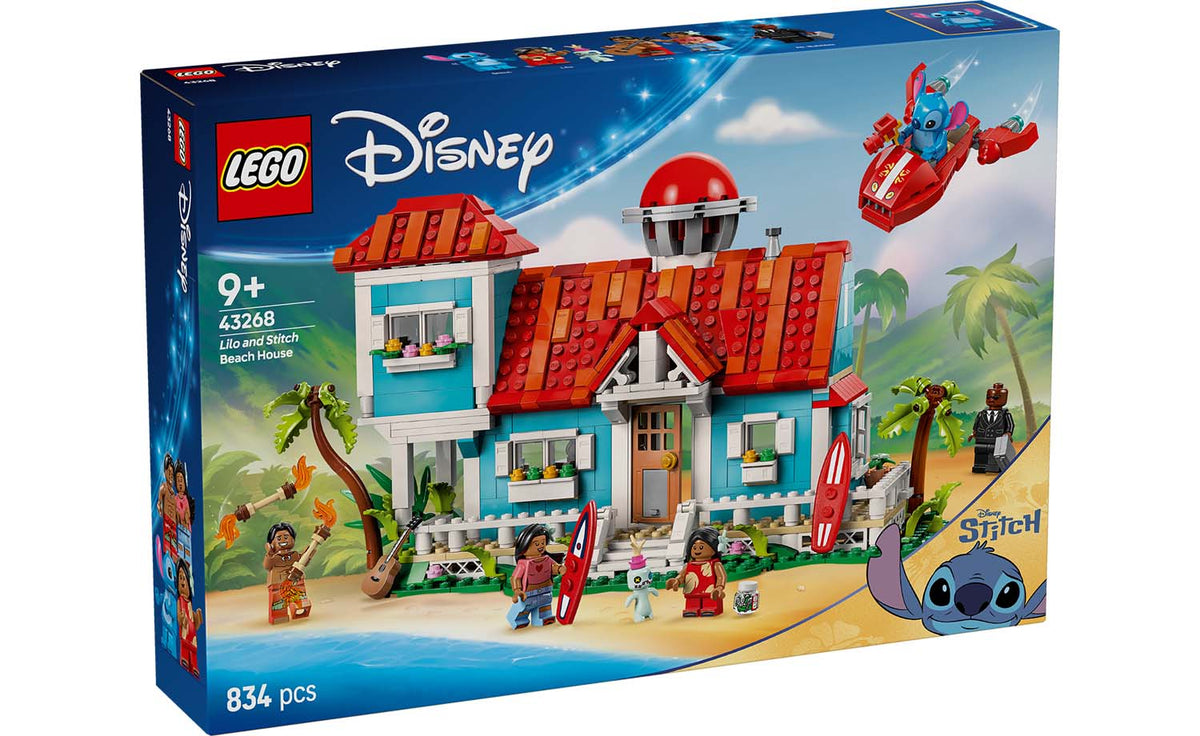 LEGO Disney Lilo and Stitch Beach House Set 43268