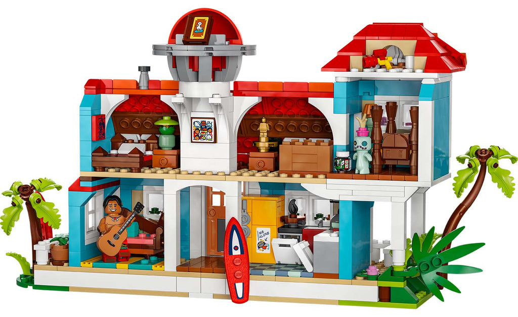 LEGO Disney Lilo and Stitch Beach House Set 43268