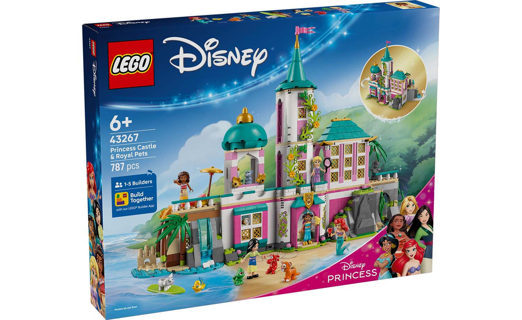 LEGO Disney Princess Castle & Royal Pets Set 43267