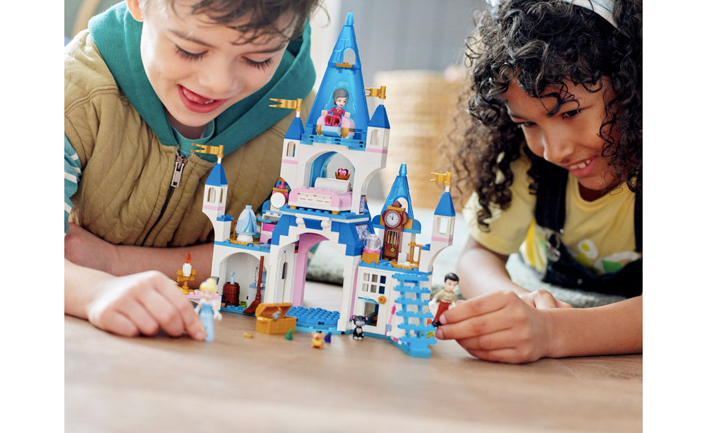 LEGO Disney Cinderella and Prince Charming's Castle Set 43206