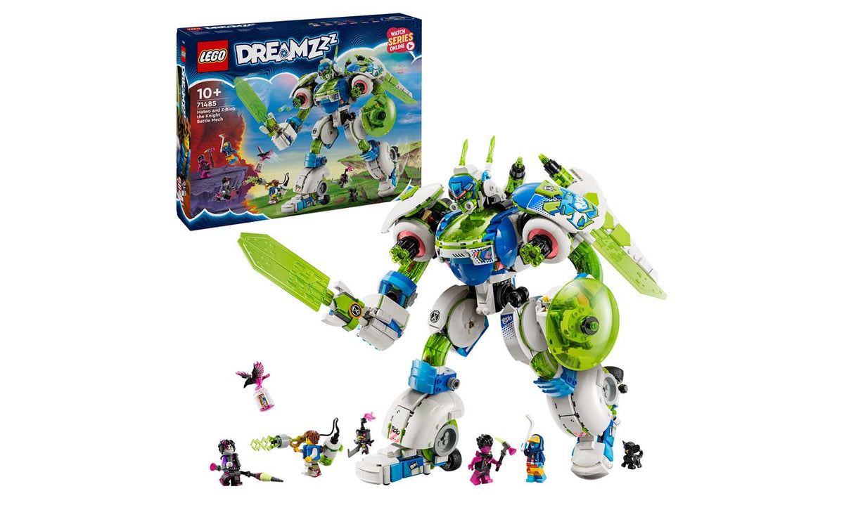 LEGO DREAMZzz Mateo and Z-Blob the Knight Battle Mech Set 71485