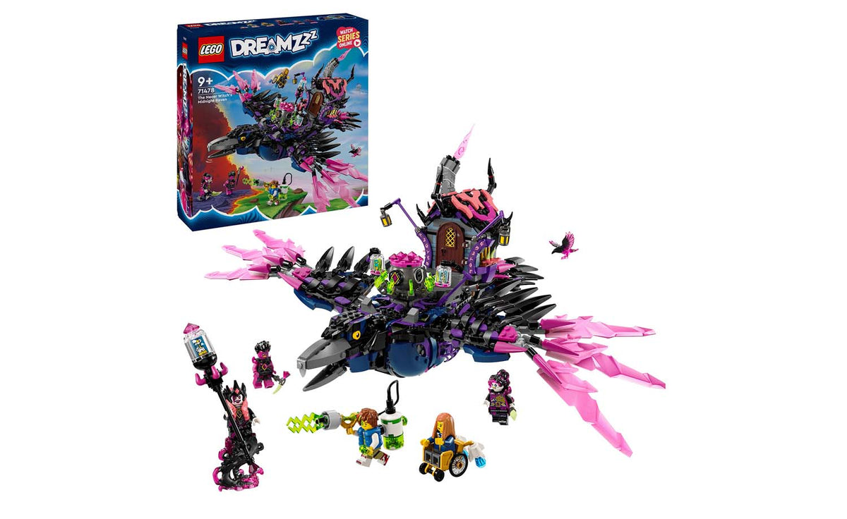 LEGO DREAMZzz The Never Witch's Midnight Raven Set 71478