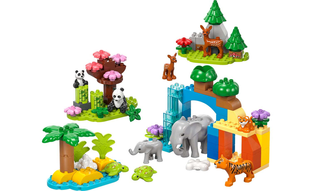LEGO DUPLO 3in1 Wild Animal Families Set 10446
