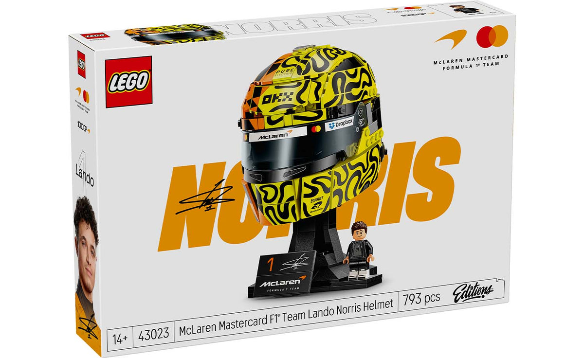 LEGO Editions McLaren Mastercard F1 Team Lando Norris Helmet Set 43023