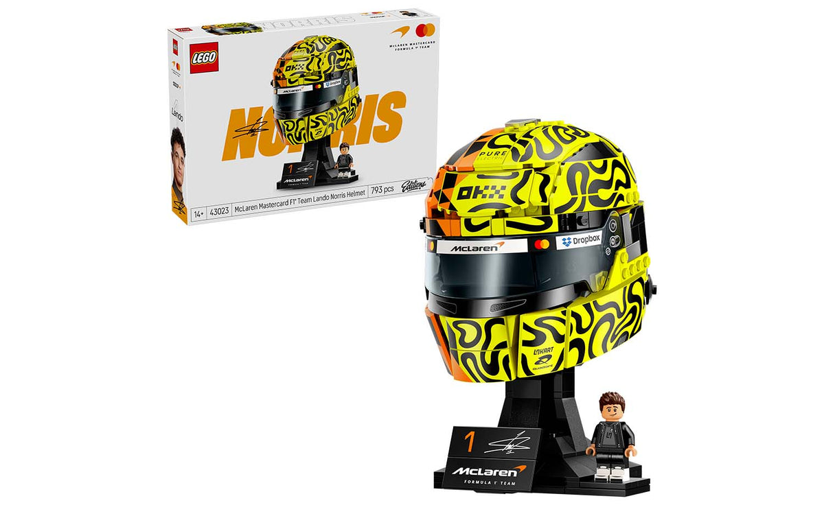 LEGO Editions McLaren Mastercard F1 Team Lando Norris Helmet Set 43023